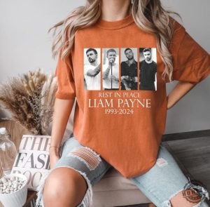 Liam Payne Tribute Shirt One Direction Music Band Sweatshirt 1D Thanks For Memories Hoodie In Memory Of Liam Payne Tshirt honizy 3