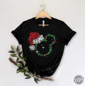 Disney Christmas Shirt Disney Mickey Santa Christmas Sweatshirt Christmas Party Tshirt Disneyland Trip Hoodie Christmas Womens Shirt honizy 4