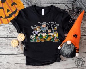 Spooky Halloween Movie Characters Shirt Halloween Gift Snoopy Fall Tshirt Halloween Peanuts Characters Sweatshirt Trick Or Treat Kids Tees honizy 5