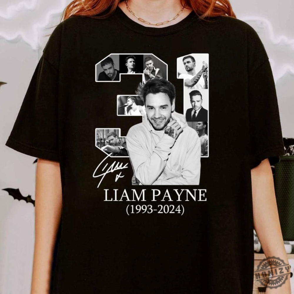 Rest In Peace Liam Payne Shirt Liam Payne Thank You For The Memories Tshirt In Memory Of Liam Payne Sweatshirt For Fans Gift honizy 1