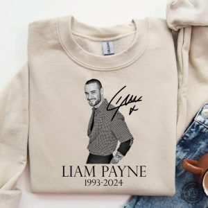 Liam Payne Tribute Shirt Rip Liam Payne Hoodie In Memory Of Liam Payne Sweatshirt Liam Payne Fan Gift Thank You Liam Payne 2024 Shirts honizy 3