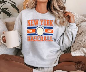 New York Met Sweatshirt New York Baseball Tshirt New York Baseball Hoodie New York Game Day Sweatshirt honizy 3