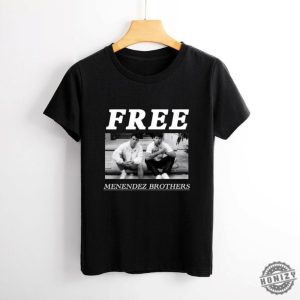 Menendez Brothers Free 2024 Shirt 80S Erik Lyle Tshirt True Crime Fan Hoodie Retro Monster Sweatshirt T1 Murderabilia Shirt honizy 2