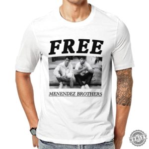 Menendez Brothers Free 2024 Shirt 80S Erik Lyle Tshirt True Crime Fan Hoodie Retro Monster Sweatshirt T1 Murderabilia Shirt honizy 3