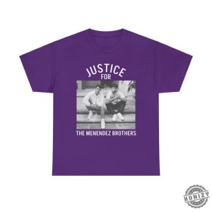 Justice For The Menendez Brothers Shirt True Crime Sweatshirt Free Erik And Lyle Menendez Tshirt Tv Show Fan Gift Nicholas Chavez Shirt honizy 6