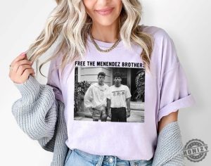 Free The Menendez Brothers Nicholas Chavez Cooper Koch Shirt Nicholas Alexander Chavez Sweatshirt Menendez Brothers Gift honizy 3