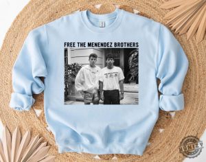 Free The Menendez Brothers Nicholas Chavez Cooper Koch Shirt Nicholas Alexander Chavez Sweatshirt Menendez Brothers Gift honizy 7