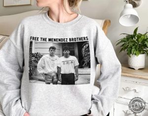 Free The Menendez Brothers Nicholas Chavez Cooper Koch Shirt Nicholas Alexander Chavez Sweatshirt Menendez Brothers Gift honizy 9