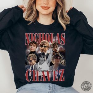 Nicholas Chavez Shirt Nicholas Alexander Chavez Retro Sweatshirt Menendez Brothers Hoodie Nicholas Chavez Vintage Tshirt Cooper Koch Shirt honizy 4