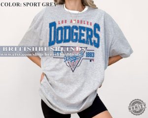 Vintage Style Los Angeles Shirt Los Angeles Baseball Sweatshirt Baseball Fan Tshirt Baseball Gameday Hoodie Best Gift Ever honizy 4