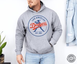 Los Angeles Dodgers Baseball Tshirt Favorite Baseball Team Sweatshirt And Hoodie Los Angeles Baseball Shirt For Mom honizy 4