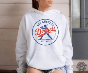 Los Angeles Dodgers Baseball Tshirt Favorite Baseball Team Sweatshirt And Hoodie Los Angeles Baseball Shirt For Mom honizy 5