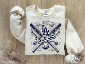 Los Angeles Dodgers Vintage Baseball Tshirt Vintage Style Los Angeles Baseball Dodgers Sweatshirt Trendy Summer Hoodie Game Day Shirt honizy 6