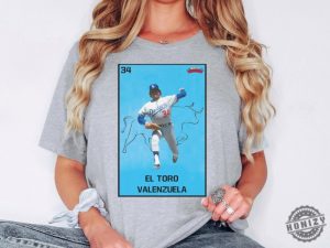 Fernando El Toro Valenzuela Fernando Valenzuela Shirt El Toro Memorial Gift honizy 3