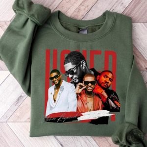 Usher World Tour Shirt Usher Past Present Future World Tour Design Usher Tshirt Usher Fan Merch honizy 4