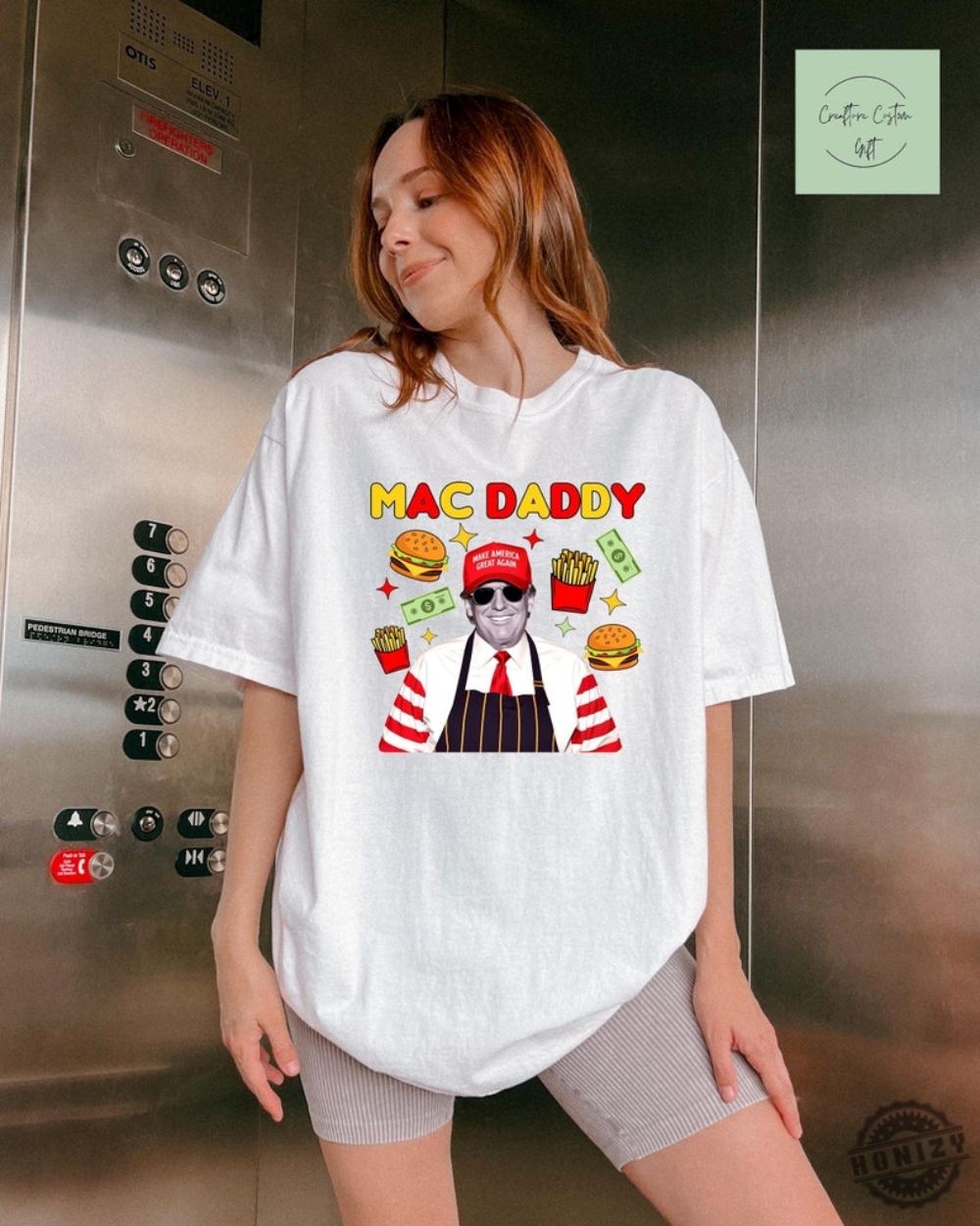 Trump Mac Daddy Shirt Make America Great Again Sweatshirt Trump Fries Tshirt Trump Support Team Hoodie Anti Kamala Gift Trump Mcdonald Election Shirt