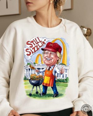 Trump Mcdonalds Shirt Funny Political Shirt honizy 8