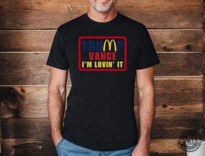 Donald Trump 2024 At Mcdonalds Patriotic Shirt Donald Trump Conservative Usa Republican Political America For Patriots honizy 3