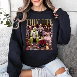 Thug Life Christmas Shirt Christmas Sweatshirt Christmas Movie Shirt Christmas Friends Shirt Christmas Gifts For Women Holiday Xmas Shirt honizy 3