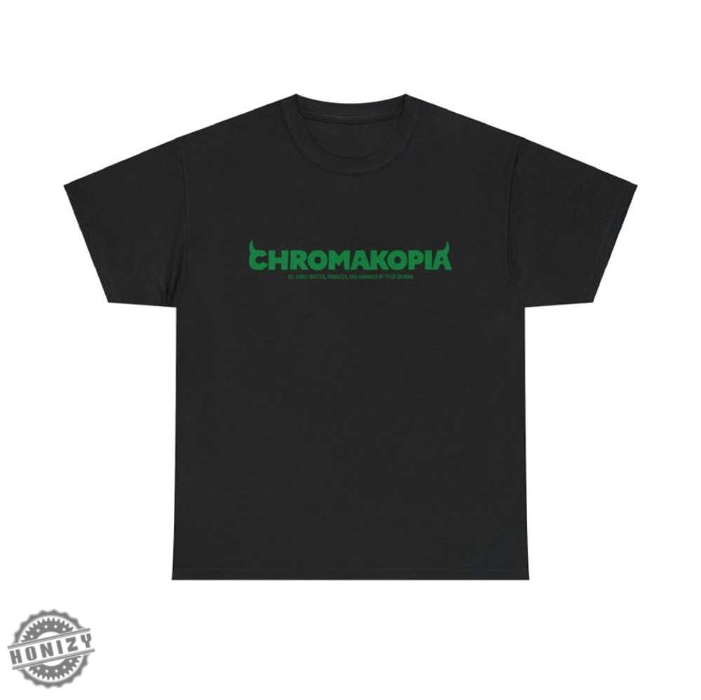 Chromakopia Logo Tyler The Creator Shirt Chromakopia Album Y2k Rave Tee Party Girl Music Merch Outfit Tyler The Creator Merch