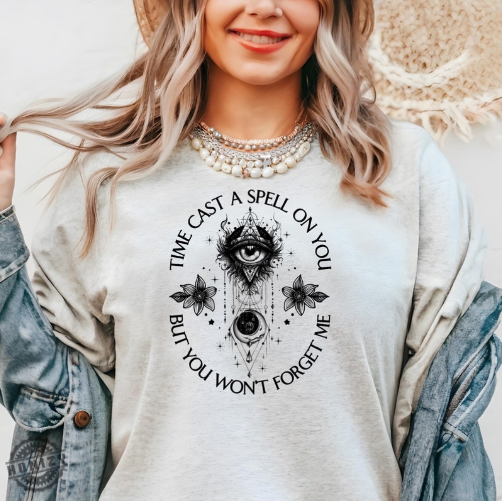 Vintage Stevie Nicks Time Cast A Spell Tee Classic Rock Band Lover Sweatshirt Retro Music Fan Gift Festival Wear Hoodie Silver Springs Shirt