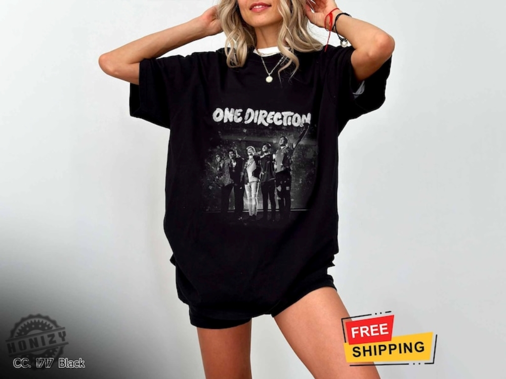 One Direction Shirt One Direction Graphic Tshirt 1D Retro One Direction Fan Xmas Gift Shirt For Fan