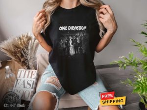 One Direction Shirt One Direction Graphic Tshirt 1D Retro One Direction Fan Xmas Gift Shirt For Fan honizy 4