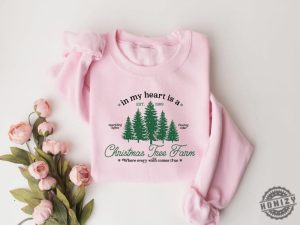 Christmas Tree Farm Shirt For Kids Adults Cozy Taylor Lyrics Crewneck Pullover Sweatshirt Holiday Tshirt Swiftie Christmas Hoodie Xmas Sweater Gift honizy 2