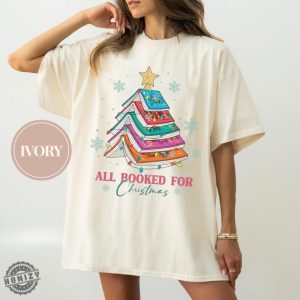 Sjm Christmas Tree Book Shirt Christmas Book Tshirt Book Club Hoodie Book Christmas Sweatshirt Book Lover Gift Sjm Book Merch honizy 3