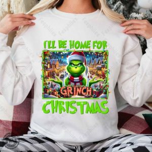 Ill Be Home For Christmas Shirt My Day Christmas Hoodie Xmas Friends Design For Sweatshirt Christmas Movie Tshirt honizy 2