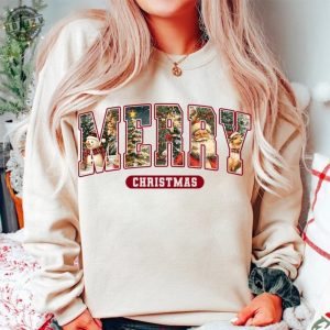 Retro Christmas Shirt Vintage Christmas Tshirt Santa Claus Hoodie Christmas Sweatshirt Merry Christmas Gift honizy 4