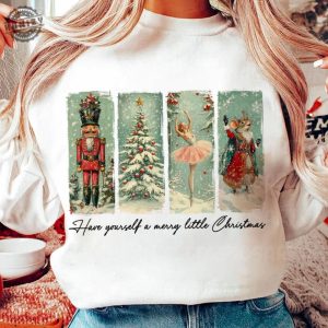 Retro Christmas Nutcracker Shirt Vintage Merry Christmas Hoodie Merry Christmas Sweatshirt Christmas Tshirt honizy 3