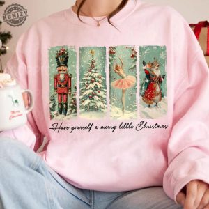 Retro Christmas Nutcracker Shirt Vintage Merry Christmas Hoodie Merry Christmas Sweatshirt Christmas Tshirt honizy 6