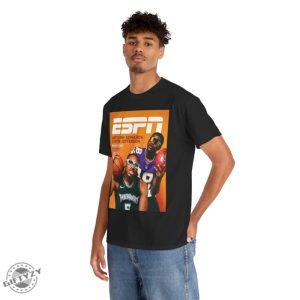 Anthony Edwards Justin Jefferson Minnesota Timberwolves Vikings Espn Tee Shirt honizy 4