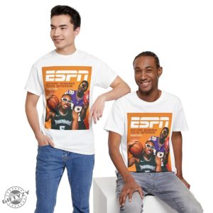 Anthony Edwards Justin Jefferson Minnesota Timberwolves Vikings Espn Tee Shirt honizy 7