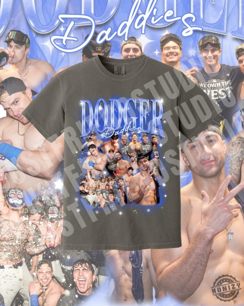 Dodger Daddies Bootleg Rap Shirt