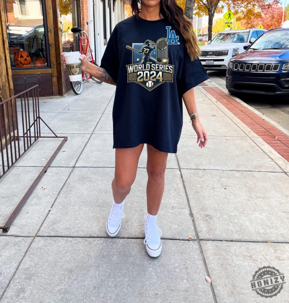 La Dodgers World Series Shirt Vintage Championship Tshirt For True Fans Tribute Collectors Sweater Champs Celebration Hoodie