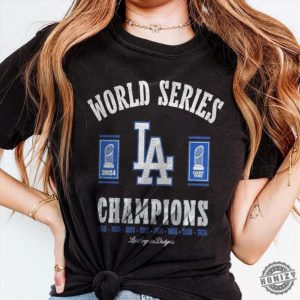 Los Angeles Dodgers Baseball 8Time World Series Champions Shirt Los Angeles World Series Sweatshirt La Dodgers Tshirt Dodgers Fan Hoodie La Shirt honizy 2