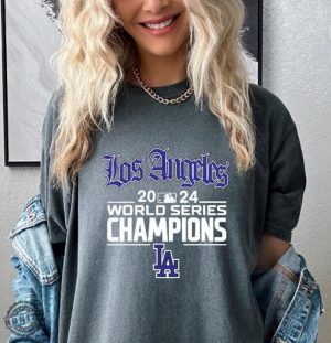 Los Angeles World Series Champions 2024 Los Angeles Baseball Shirt honizy 2