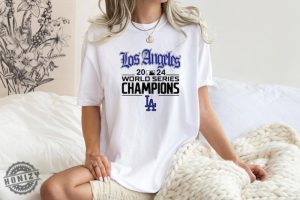 Los Angeles World Series Champions 2024 Los Angeles Baseball Shirt honizy 3