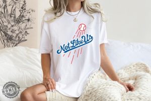 Not Like Us Los Angeles World Series Champions 2024 Los Angeles Baseball Shirt honizy 2