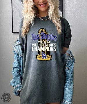 Los Angeles World Series Champions 2024 Shirt Los Angeles Baseball Gift honizy 2