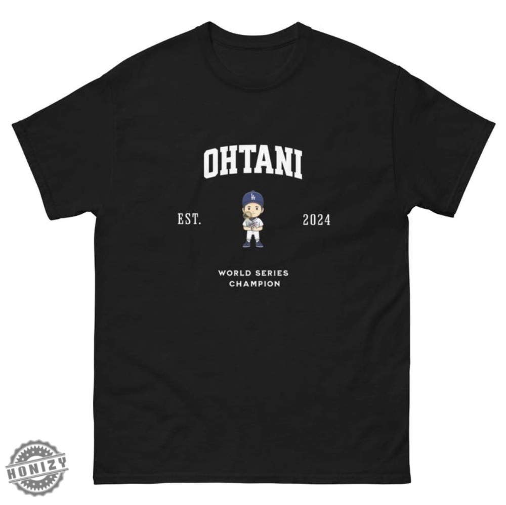 Shohei Ohtani Dodgers World Series Champion Shirt