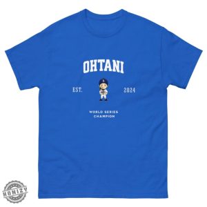 Shohei Ohtani Dodgers World Series Champion Shirt honizy 5