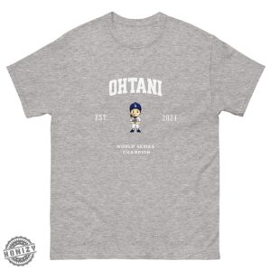 Shohei Ohtani Dodgers World Series Champion Shirt honizy 6