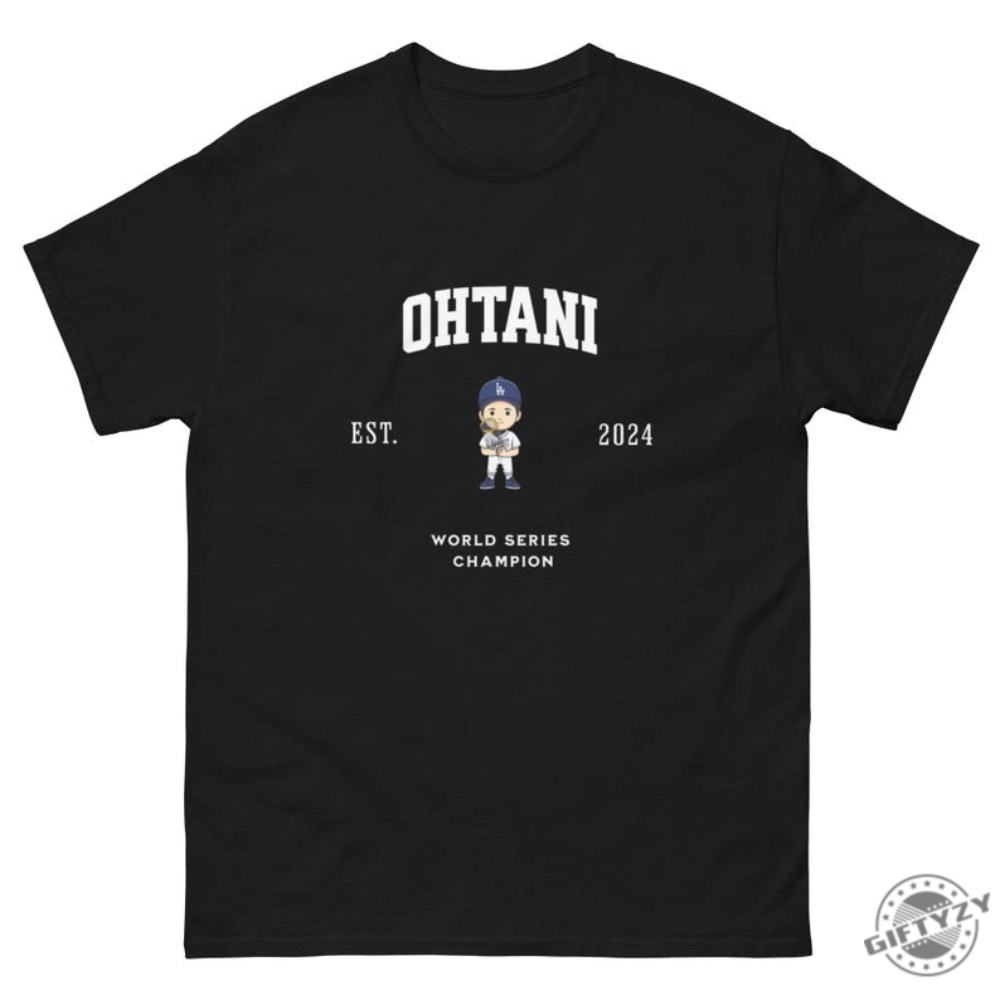 Shohei Ohtani Dodgers World Series Champion Shirt