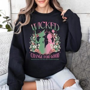 Wicked Change For Good Glitter Shirt Defy Gravity Broomstick Magic Wand Tshirt Wicked Musical Movie Fan Sweatshirt Wicked Hoodie Wizard Of Oz Shirt honizy 5