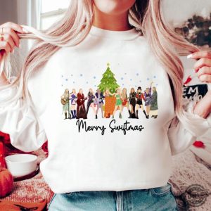 Merry Swiftmas Christmas Tree Farm Shirt The Eras Tour Christmas Tshirt Tay Christmas Swiftmas Hoodie Tss Version Sweatshirt Christmas Season Shirt honizy 2