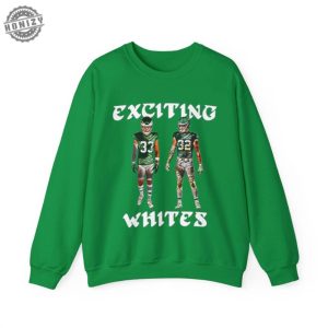 Exciting Whites Kelly Green Cooper Dejean Reid Blankenship Crewneck Sweatshirt Philadelphia Football Tshirt honizy 2