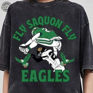 Fly Saquon Barkley Eagles Fly Reverse Hurdle Shirt Philadelphia Gift Philadelphia Sports Tshirt Eagles Sweatshirt Eagles Hoodie Eagles Shirt honizy 2